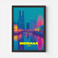 Yokohama Japan Asia Travel Poster