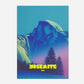Yosemite National Park California America Travel Poster