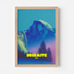 Yosemite National Park California America Travel Poster