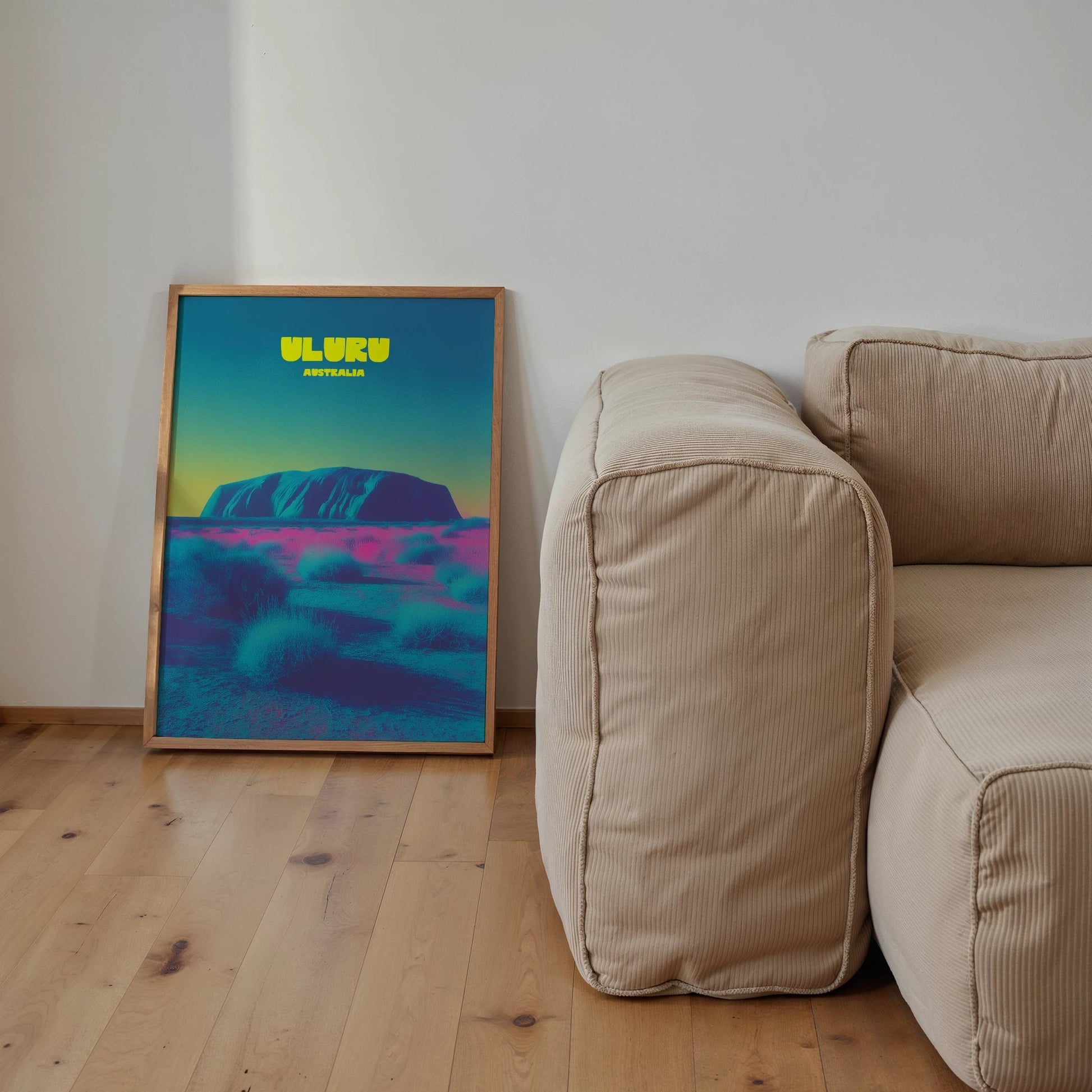 Uluru Australia Travel Poster - Postered