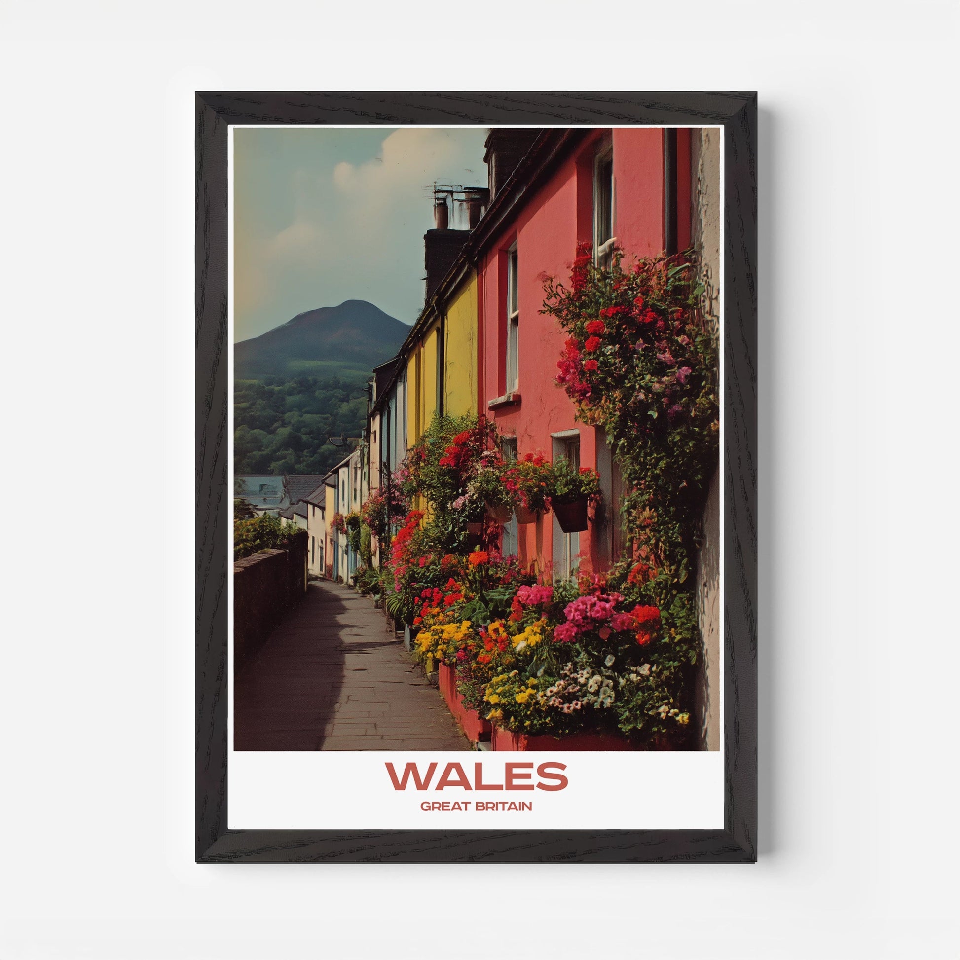 Wales United Kingdom Europe Travel Poster - Postered