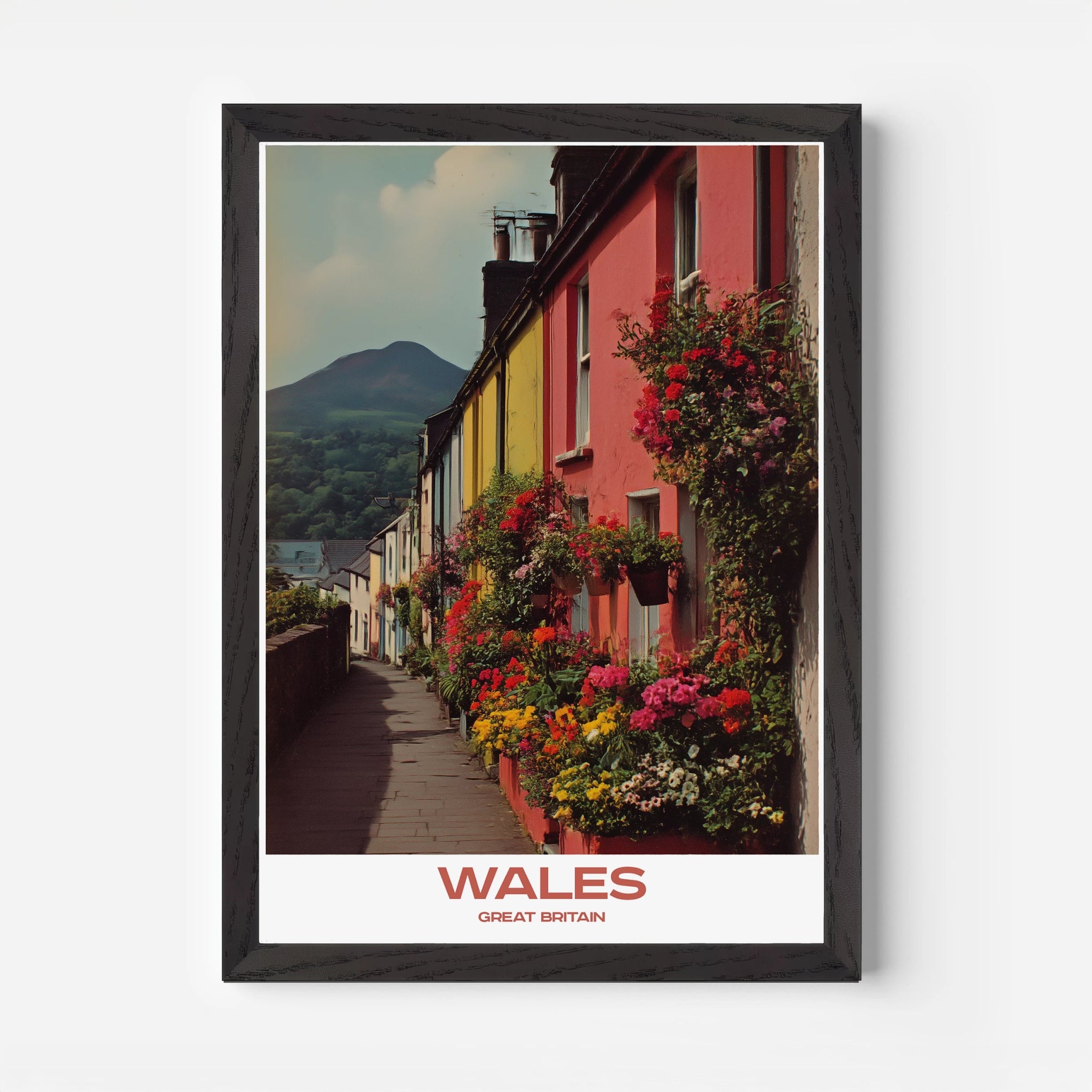 Wales United Kingdom Europe Travel Poster - Postered