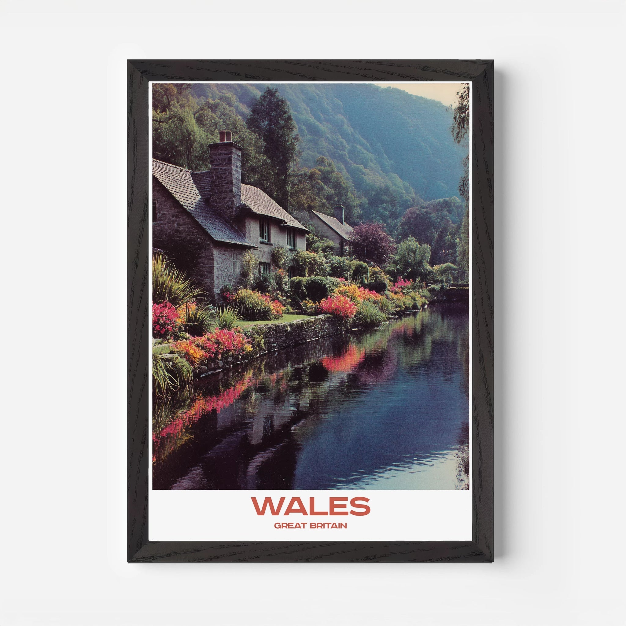 Wales United Kingdom Europe Travel Poster - Postered