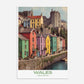 Wales United Kingdom Europe Travel Poster - Postered