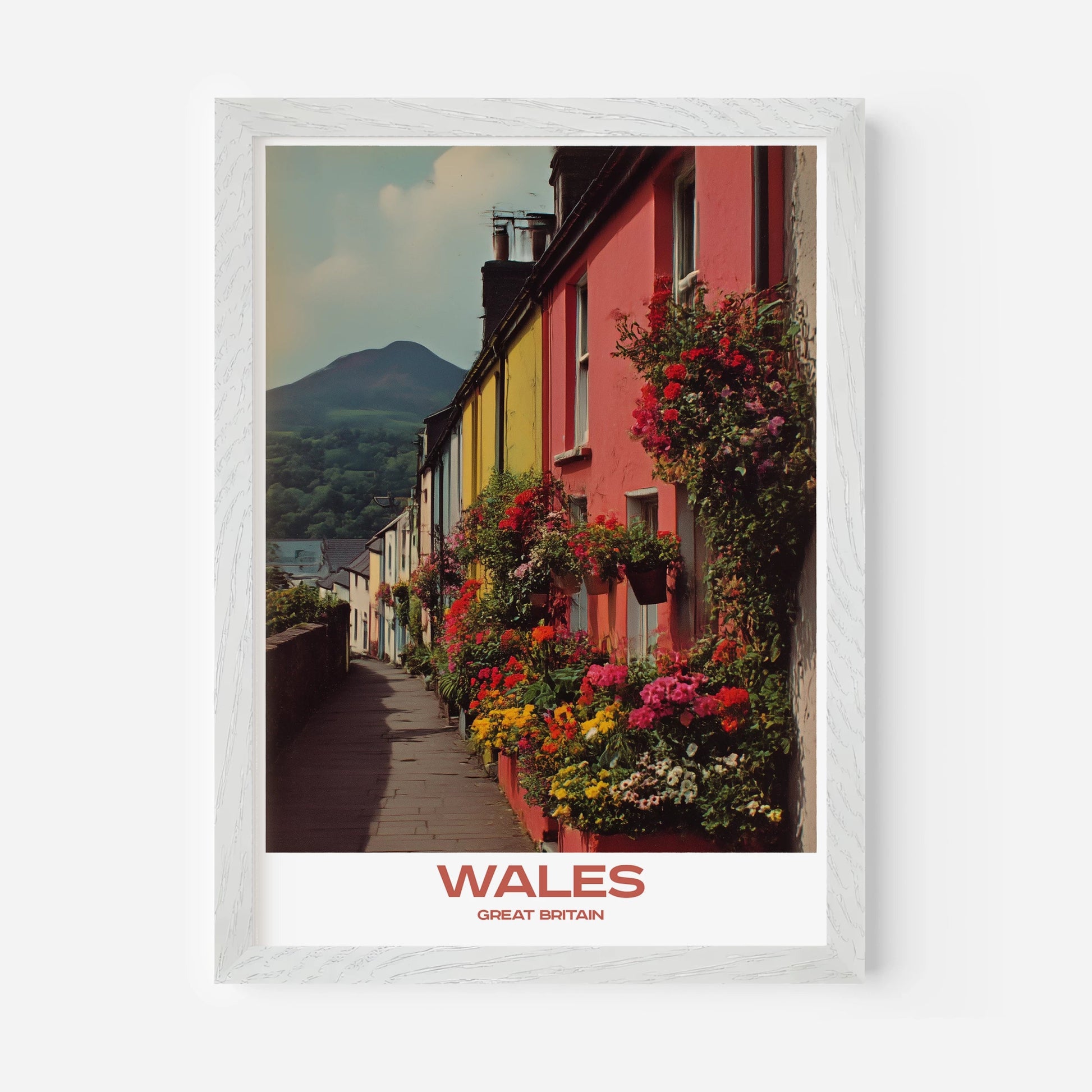 Wales United Kingdom Europe Travel Poster - Postered