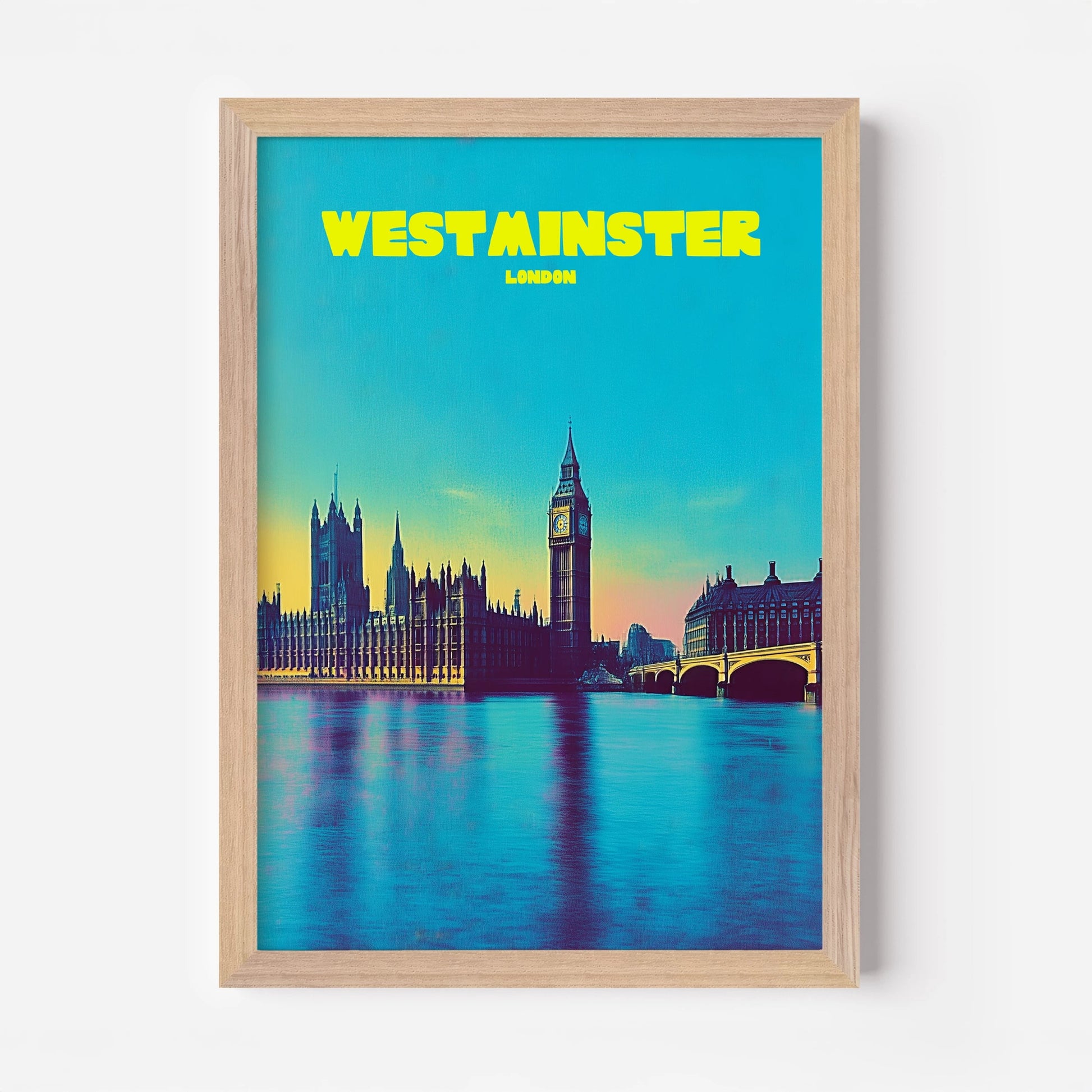 Westminster London England Travel Poster - Postered