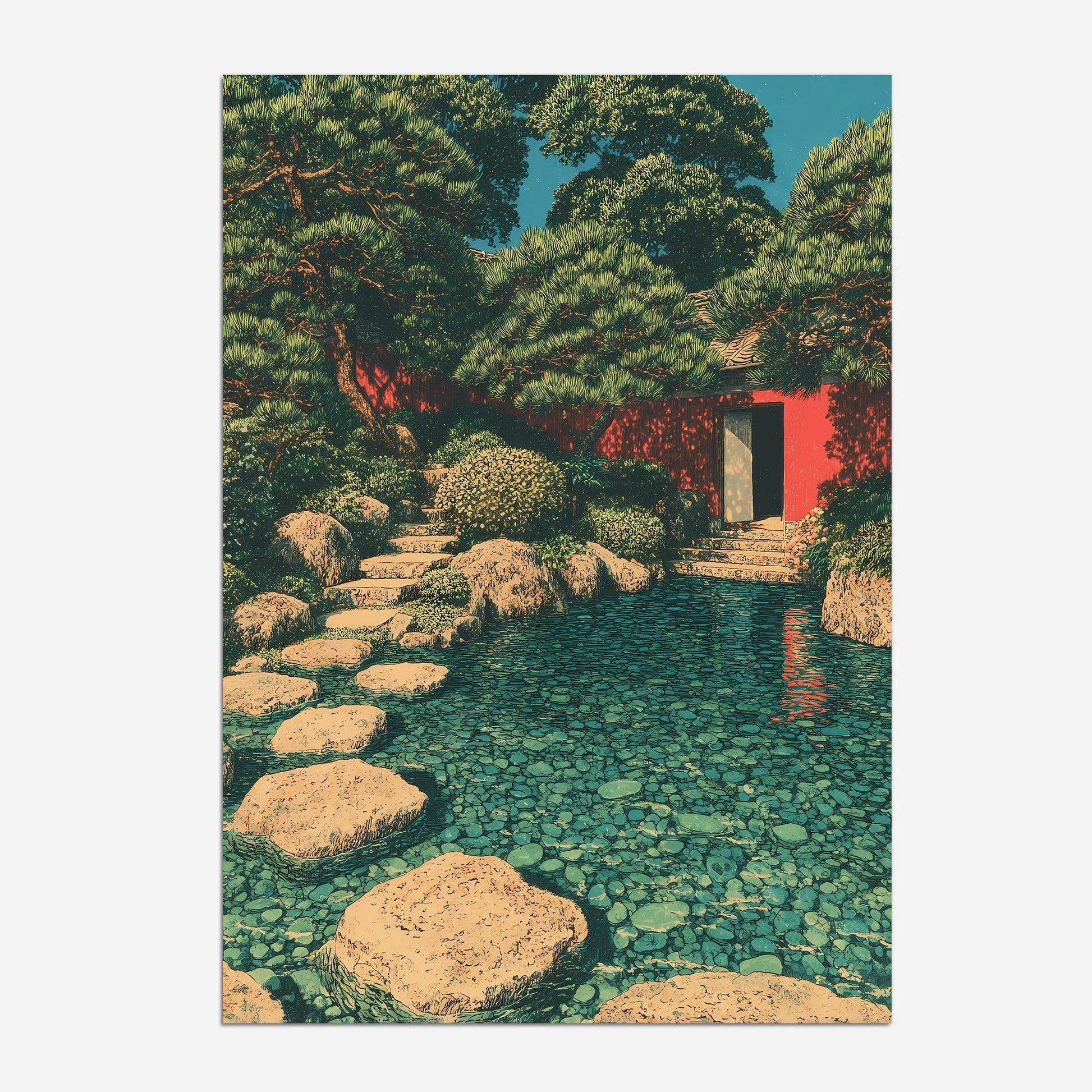 Zen Garden Path - The House Of BLOC
