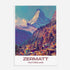 Zermatt Switzerland Europe Travel Poster - Postered