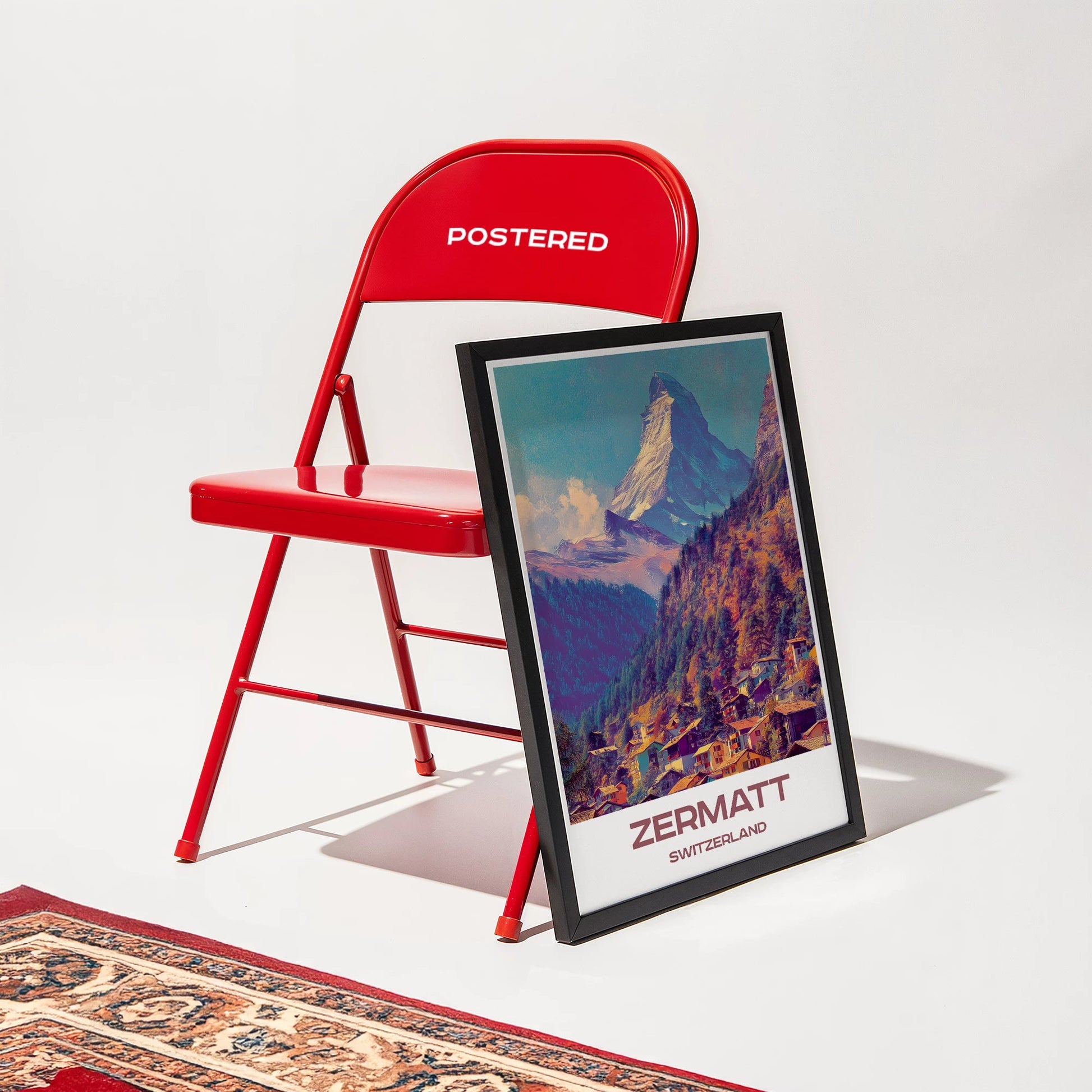Zermatt Switzerland Europe Travel Poster - Postered