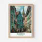 Zurich Switzerland Europe Travel Poster - Postered