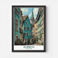Zurich Switzerland Europe Travel Poster - Postered
